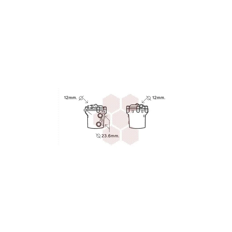 Radiateur d'huile VAN WEZEL 30003541
