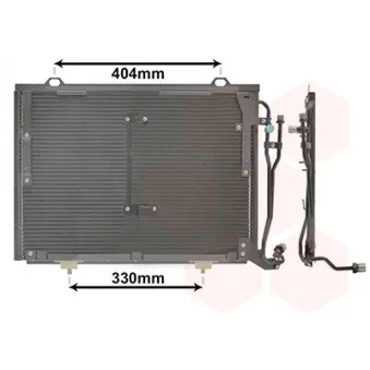 Condenseur, climatisation VAN WEZEL 30005279