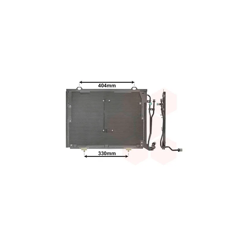Condenseur, climatisation VAN WEZEL 30005279