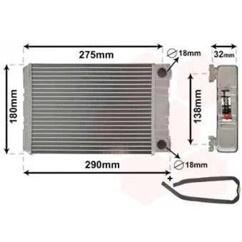 Système de chauffage VAN WEZEL 30006312