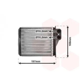Système de chauffage VAN WEZEL 30006400