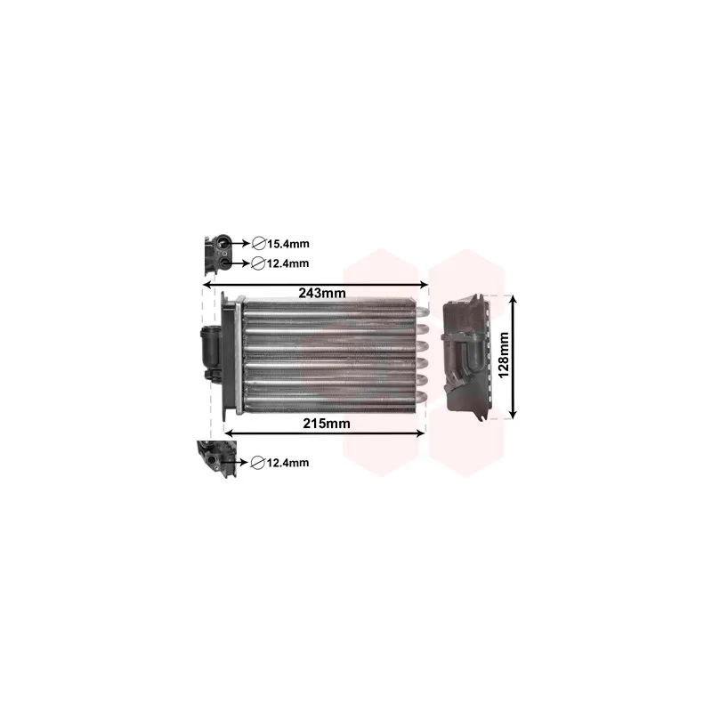 Système de chauffage VAN WEZEL 30006649