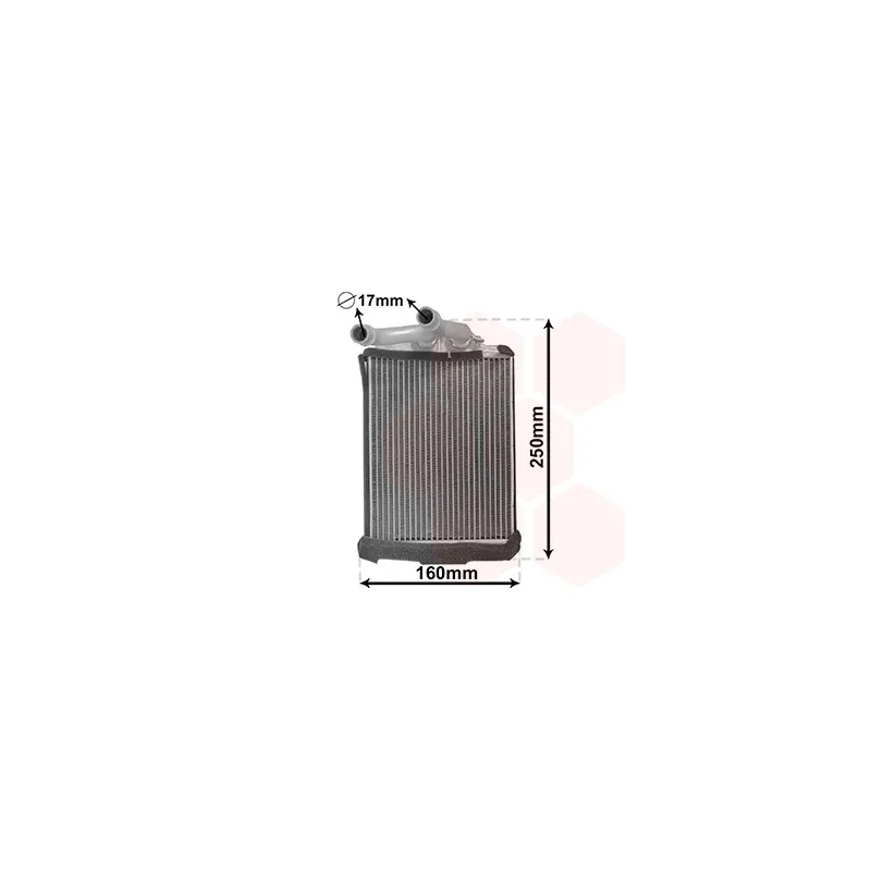 Système de chauffage VAN WEZEL 30006680