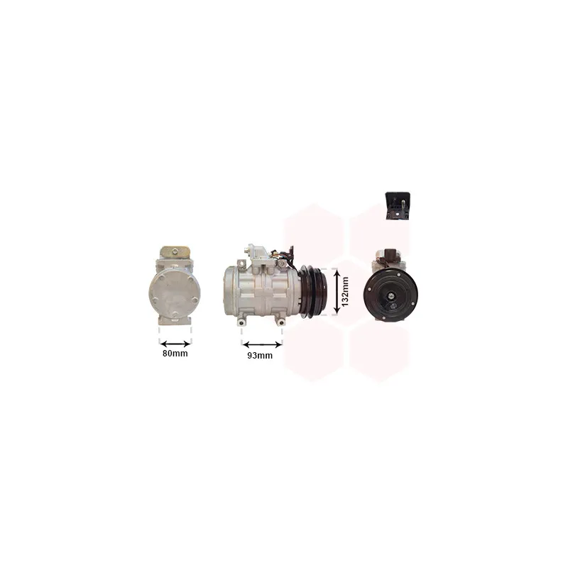 Compresseur, climatisation VAN WEZEL 3000K083