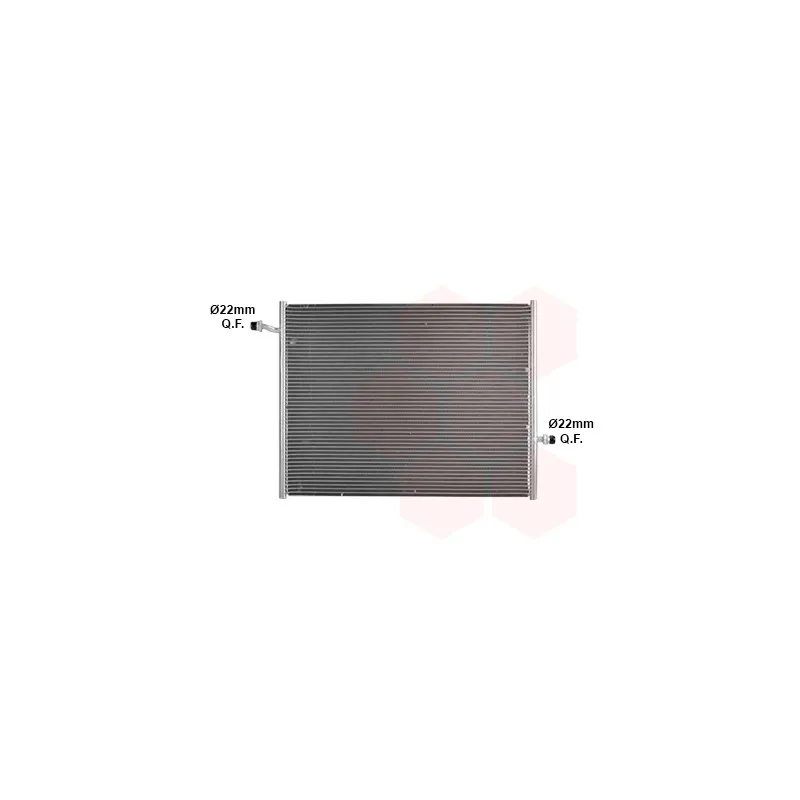Radiateur, refroidissement du moteur VAN WEZEL 30012703