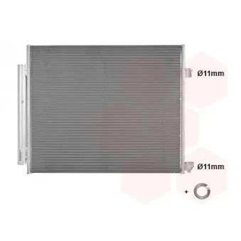 Condenseur, climatisation VAN WEZEL 30015711
