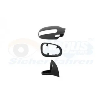 Revêtement, rétroviseur extérieur VAN WEZEL 3015842U