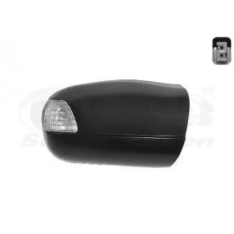 Revêtement, rétroviseur extérieur VAN WEZEL 3029842