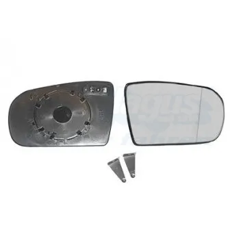 Verre de rétroviseur, rétroviseur extérieur VAN WEZEL 3029862