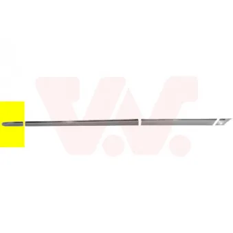Baguette et bande protectrice, aile avant gauche VAN WEZEL 3032421