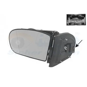 Rétroviseur extérieur VAN WEZEL 3032853