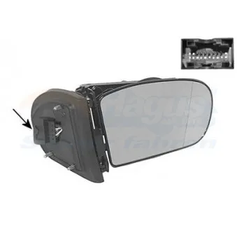 Rétroviseur extérieur VAN WEZEL 3032854