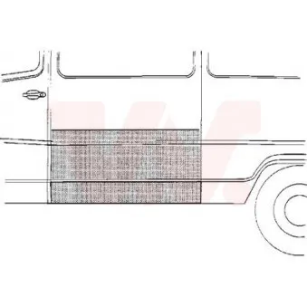 Panneau latéral VAN WEZEL 3070107