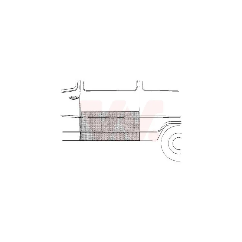 Panneau latéral VAN WEZEL 3070107