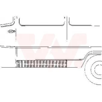 Panneau latéral VAN WEZEL 3070109