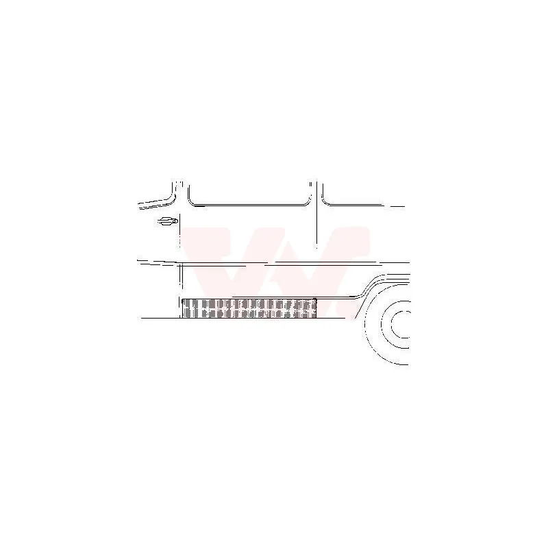 Panneau latéral VAN WEZEL 3070109