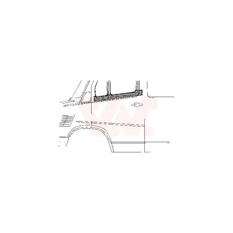 Porte, Carrosserie avant droit VAN WEZEL 3070176