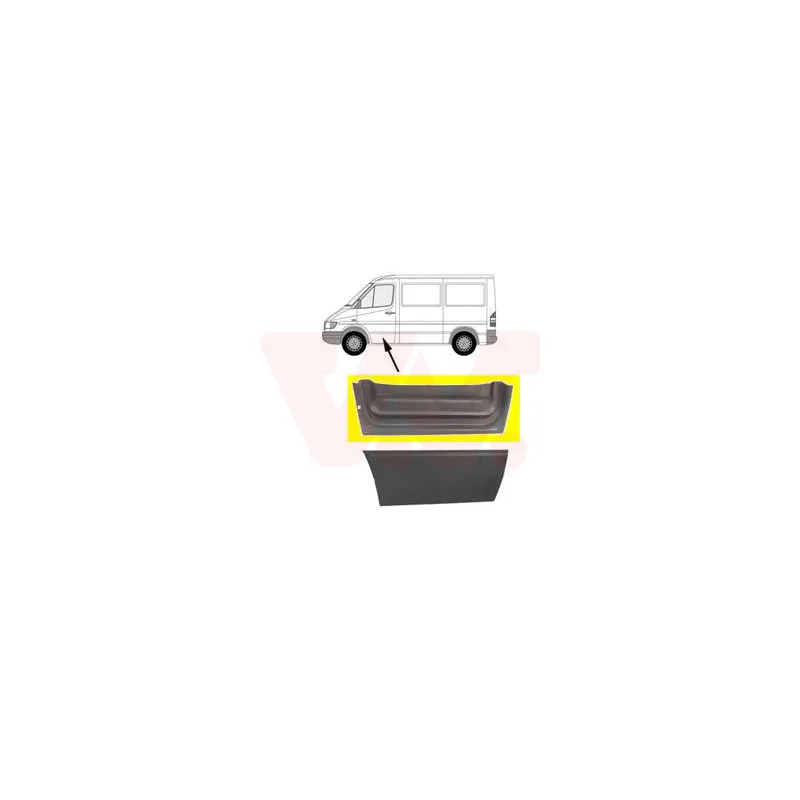 Porte, Carrosserie avant gauche VAN WEZEL 3075271