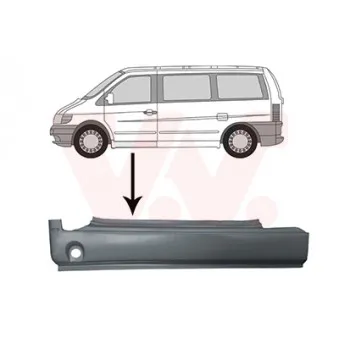 Marche-pied avant gauche VAN WEZEL 3078103