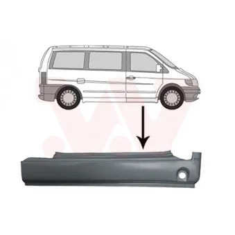 Marche-pied avant droit VAN WEZEL 3078104