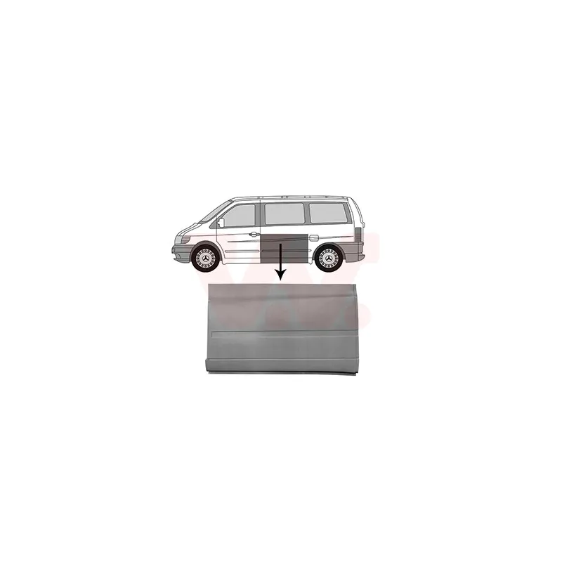 Panneau latéral VAN WEZEL 3078109