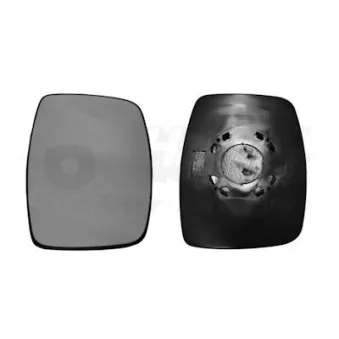 Verre de rétroviseur, rétroviseur extérieur VAN WEZEL 3078830