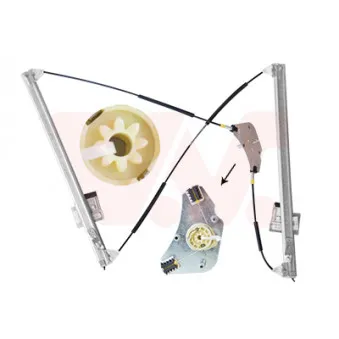 Lève-vitre avant gauche VAN WEZEL 3080261