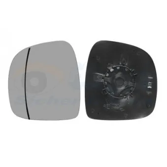 Verre de rétroviseur, rétroviseur extérieur VAN WEZEL 3080837