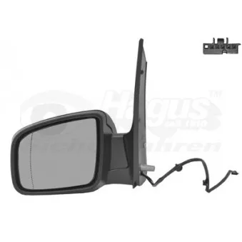 Rétroviseur extérieur VAN WEZEL 3081807