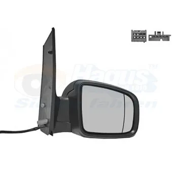 Rétroviseur extérieur VAN WEZEL 3081818