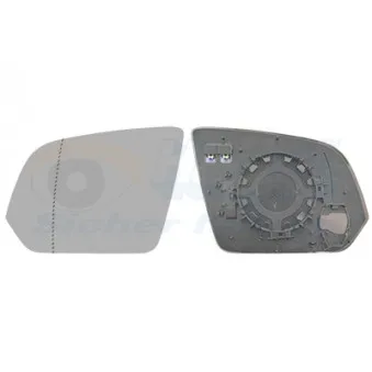 Verre de rétroviseur, rétroviseur extérieur VAN WEZEL 3082837