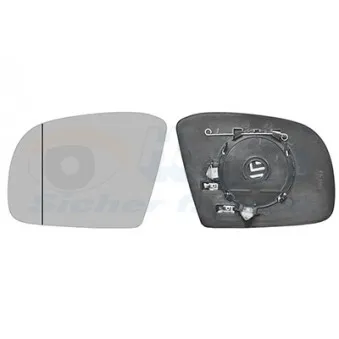 Verre de rétroviseur, rétroviseur extérieur VAN WEZEL 3095835