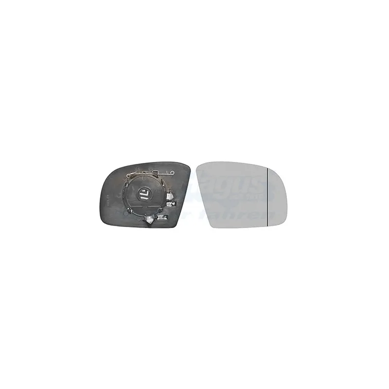 Verre de rétroviseur, rétroviseur extérieur VAN WEZEL 3095836