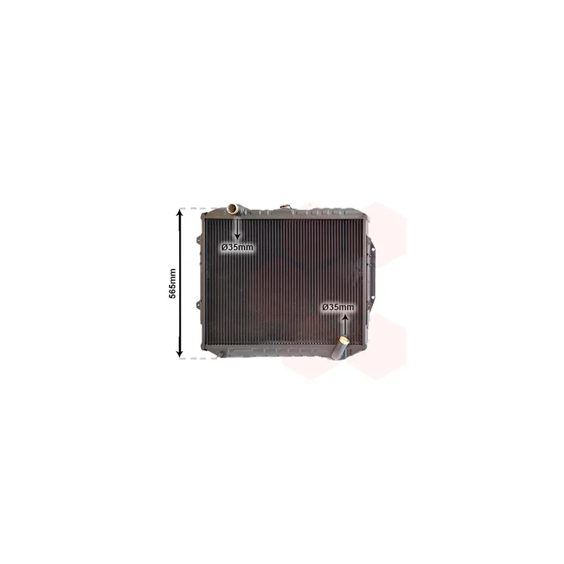 Radiateur, refroidissement du moteur VAN WEZEL 32002187
