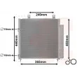 Condenseur, climatisation VAN WEZEL 32005251 - Visuel 1