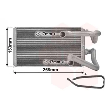 Système de chauffage VAN WEZEL 32006259