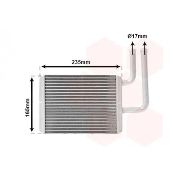Système de chauffage VAN WEZEL 32016700