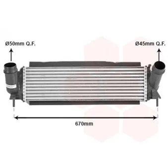 Intercooler, échangeur VAN WEZEL
