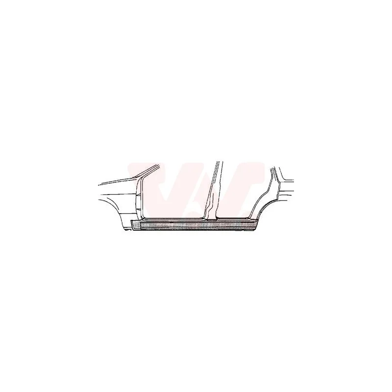 Marche-pied VAN WEZEL 3314103