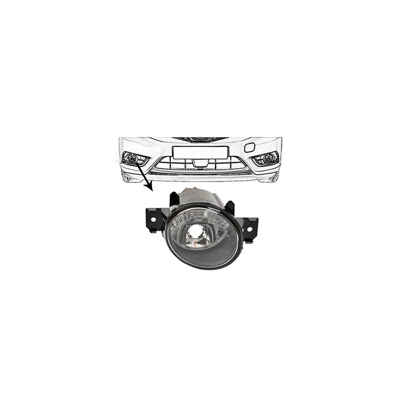 Projecteur antibrouillard VAN WEZEL 3341998