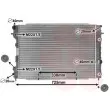 Radiateur, refroidissement du moteur VAN WEZEL 37002199 - Visuel 1