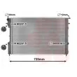 Radiateur, refroidissement du moteur VAN WEZEL 37002248 - Visuel 1
