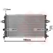 Radiateur, refroidissement du moteur VAN WEZEL 37002490 - Visuel 1
