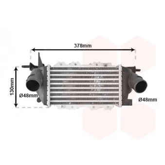 Intercooler, échangeur VAN WEZEL