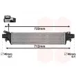 Intercooler, échangeur VAN WEZEL 37004662 - Visuel 1