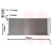 Condenseur, climatisation VAN WEZEL 37005634 - Visuel 1