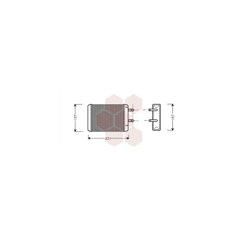 Système de chauffage VAN WEZEL 37006001