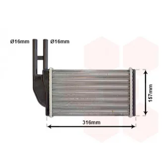 Système de chauffage VAN WEZEL 37006004