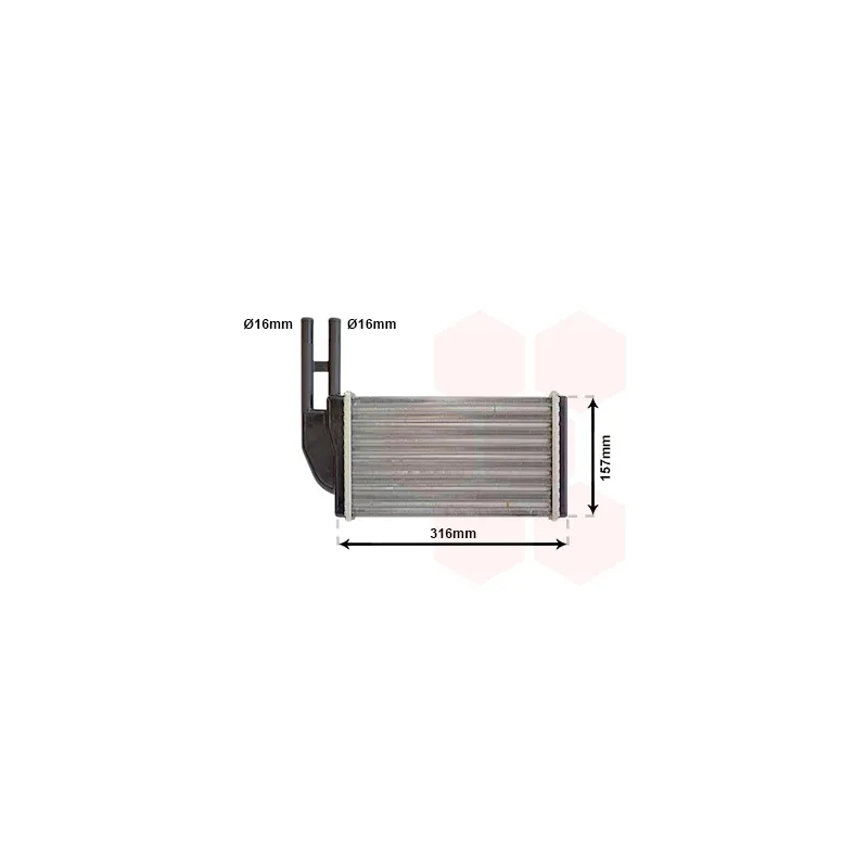 Système de chauffage VAN WEZEL 37006004
