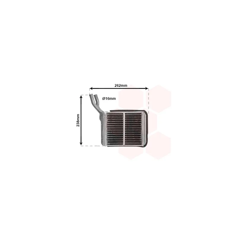 Système de chauffage VAN WEZEL 37006205